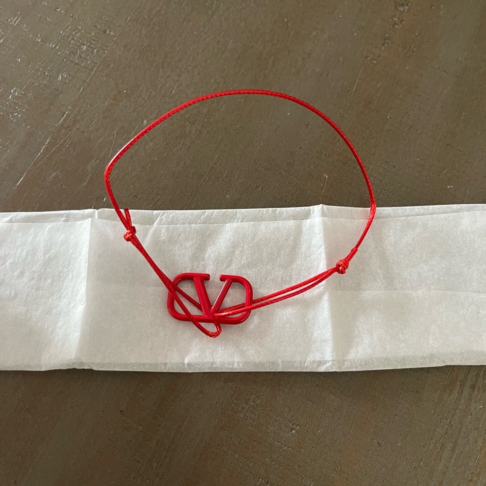 Valentino Vlogo string Bracelet